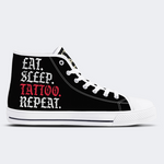 Unisex Trust No One Print - High Top Canvas