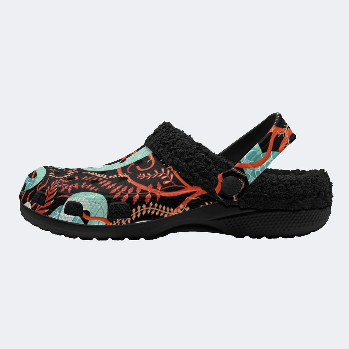 Green Snake Legend - Fur Lined Slippers/Sandals