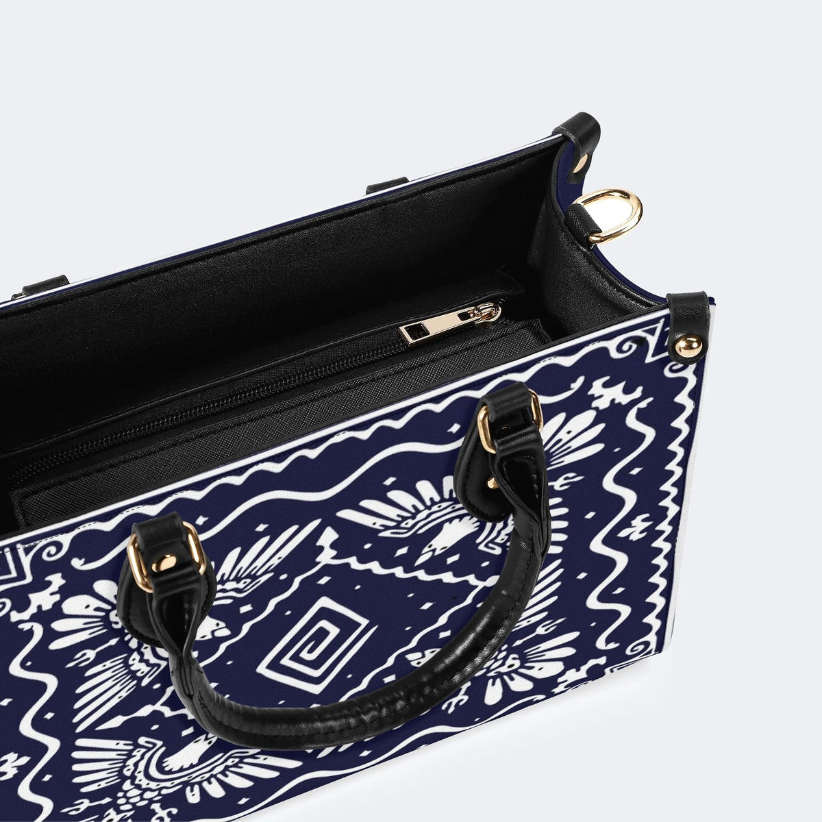White Eagle Totem - Leather Handbag