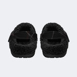 Barbed Wire - Fur Lined Slippers/Sandals