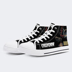 Horror Movie Vintage Graphic - High Top Canvas