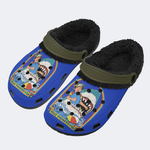 Stay Positive - Fur Lined Slippers/Sandals