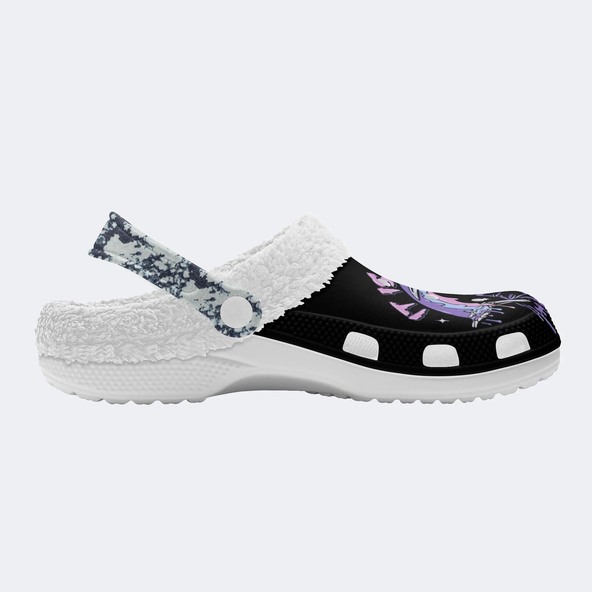 It Is What It Is Unisex Printed - Fur Lined Slippers/Sandals