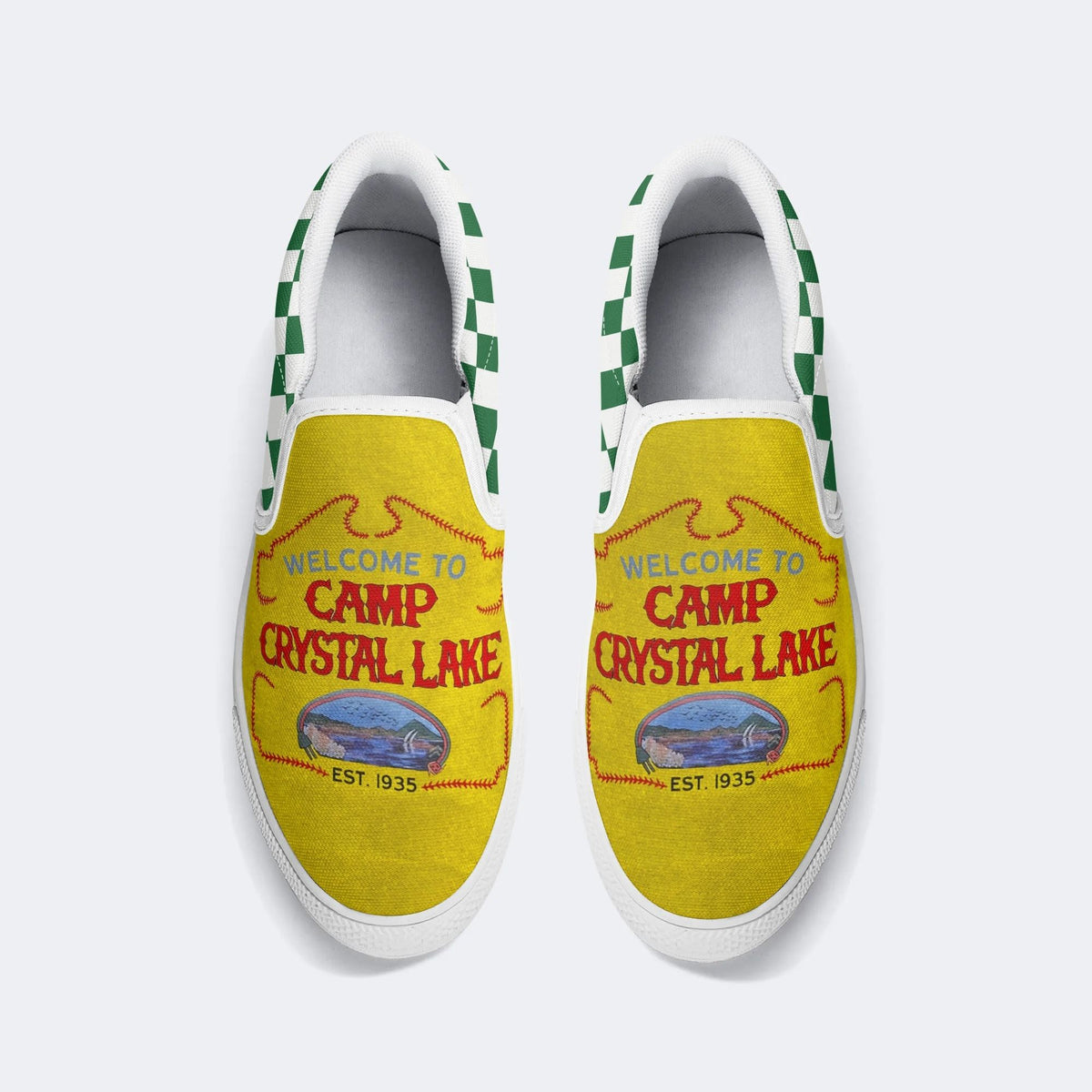 Vintage Camp Crystal Lake - Slip On Shoes
