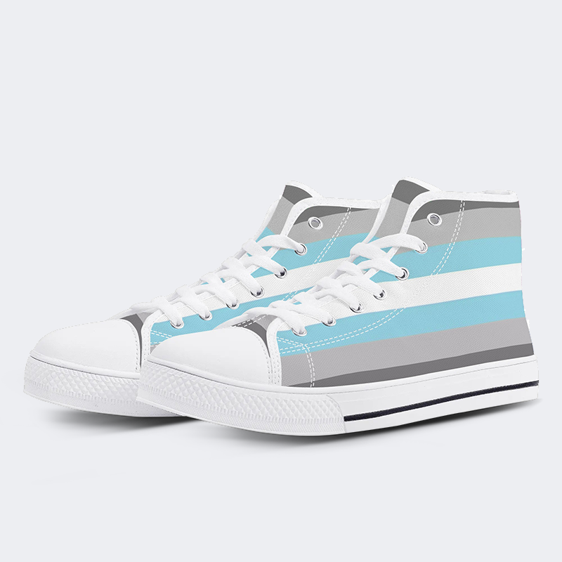 Demiboy Flagge High Top Canvas Schuhe