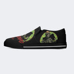 Unisex Horror Print - Slip On Shoes