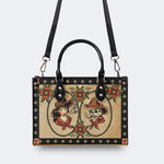 Traditional Tattoo Print - Leather Handbag