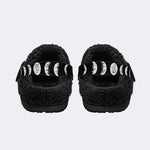 Unisex Tiger Print - Fur Lined Slippers/Sandals