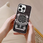 Death Moth Vintage Print - Phone Case
