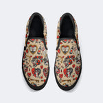 Red Love Heart - Slip On Shoes