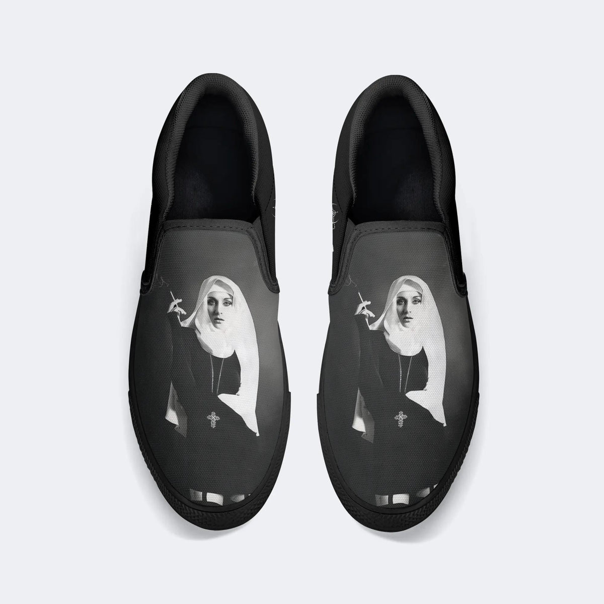 Pretty Nun Smoking - Slip On Shoes