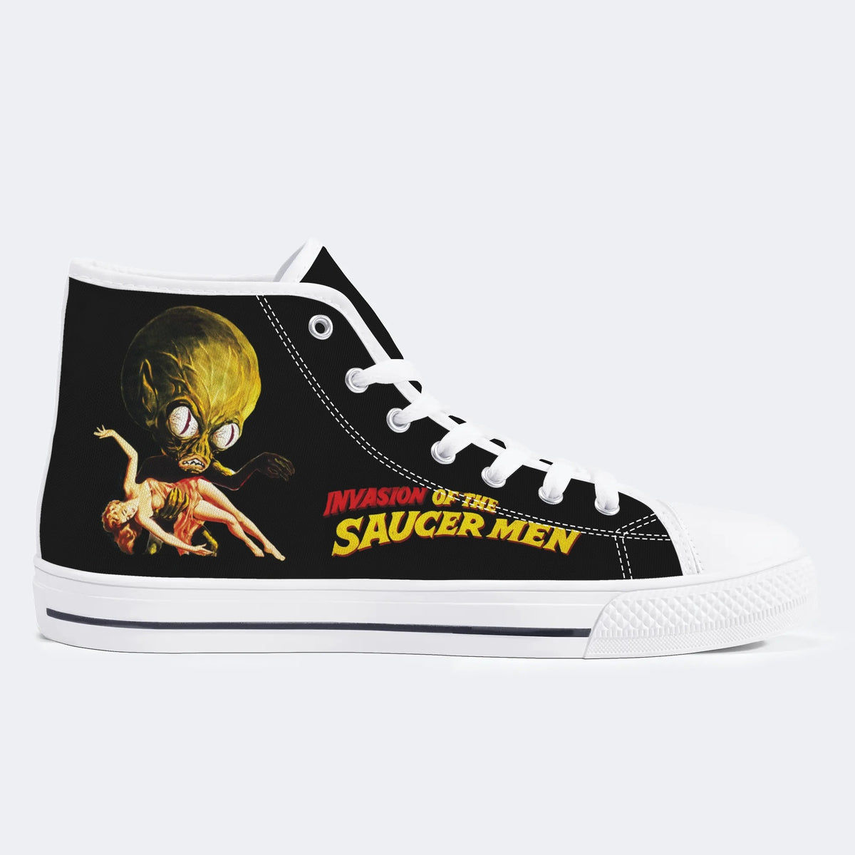 Saucer Man - High Top Canvas