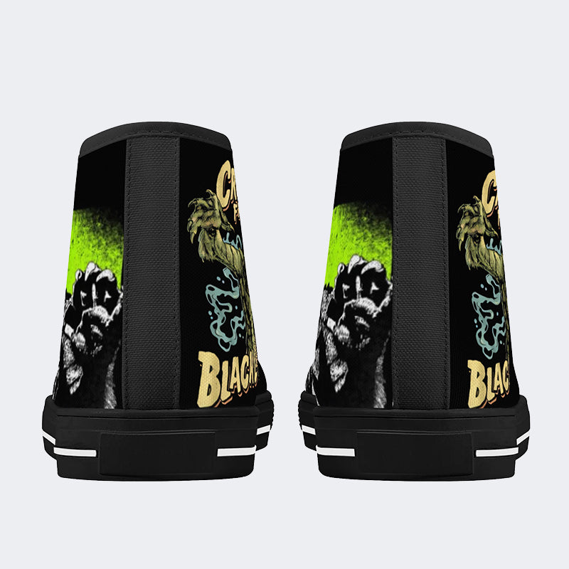 Unisex Horror Creature - High Top Canvas