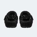 Dark Wraith Skull - Fur Lined Slippers/Sandals