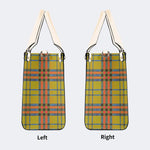 Retro Check Tiger - Leather Handbag