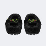 Toxic Swirl Demon - Fur Lined Slippers/Sandals