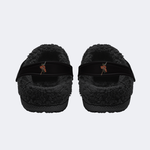 Surreal Death Moth - Fur Lined Slippers/Sandals