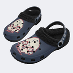 Pop Skull Art Classic - Fur Lined Slippers/Sandals