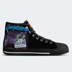 Unisex Horror Totenkopf Druck - High Top Canvas