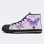 Classic Butterfly Print - High Top Canvas
