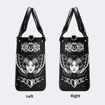 Vintage Tattoo Art Print - Leather Handbag