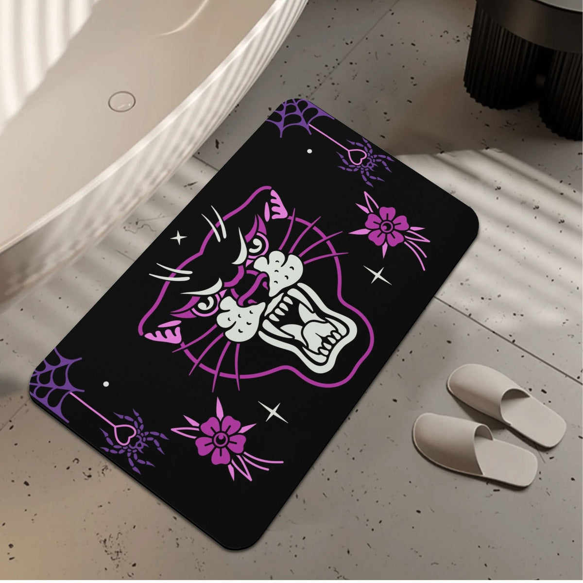 Unisex Tiger Print - Foot Pad