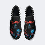 Sharknado Horror Movie Print - Slip On Shoes