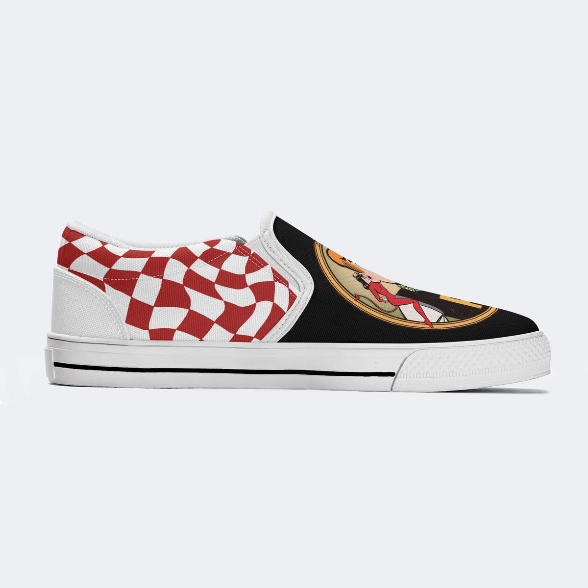 Comics Print - Slip On Shoes