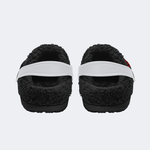 Unisex Horror Print - Fur Lined Slippers/Sandals