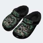Snake Skull - Fur Lined Slippers/Sandals