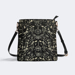 Dark Cottagecore Forest Animal Bones Print - Bucket Bag