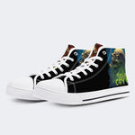 Unisex Horrorfilm-Druck - High Top Canvas