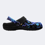 Neon Tentacle Monster - Fur Lined Slippers/Sandals