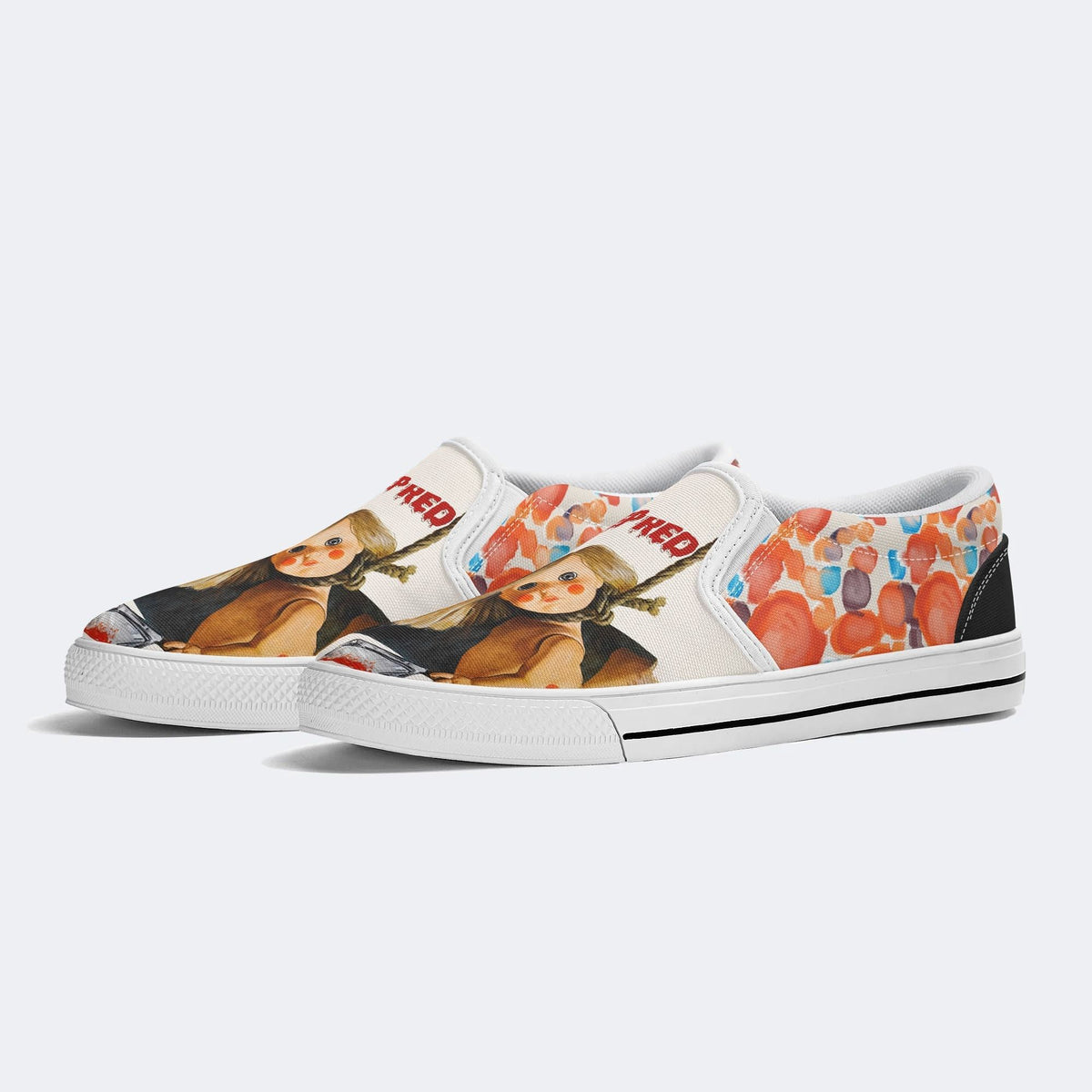 Horror Movie Printed - Slip On Shoes