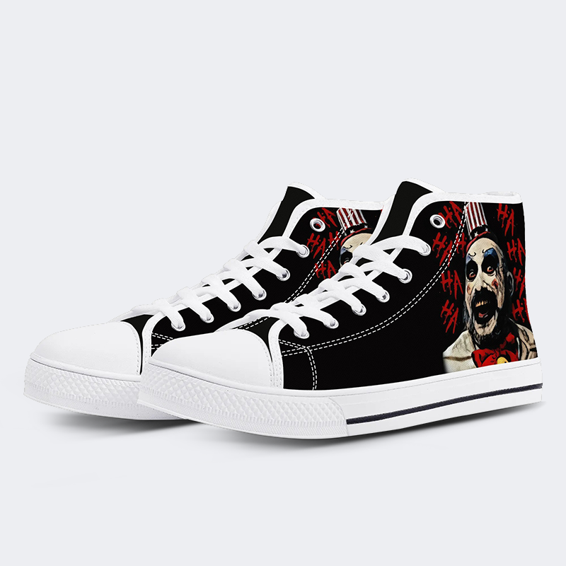 Horror Print - High Top Canvas