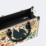 Three-Legged Golden Crow - Leather Handbag
