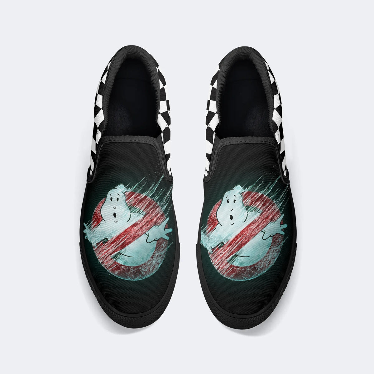 Ghost Print - Slip On Shoes