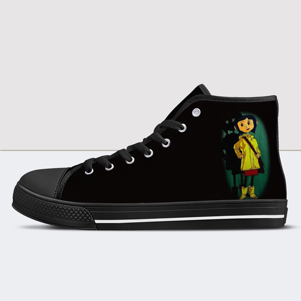 Coraline & the Secret Door High Top Canvas Shoes