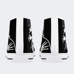 Unisex Monster Skull - High Top aus Canvas