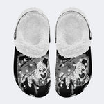 Unisex Horror Print - Fur Lined Slippers