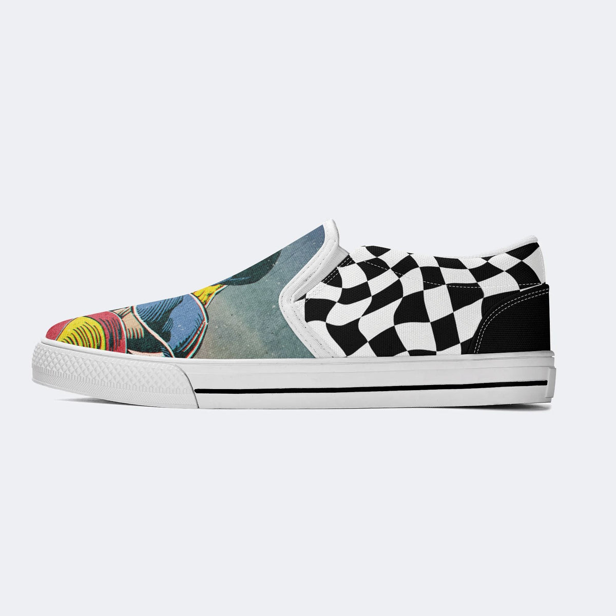 Unisex Movie Print - Slip On Shoes