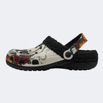 Haunted Harvest - Fur Lined Slippers/Sandals