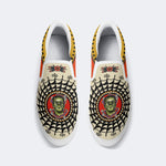 Green Devil print - Slip On Shoes
