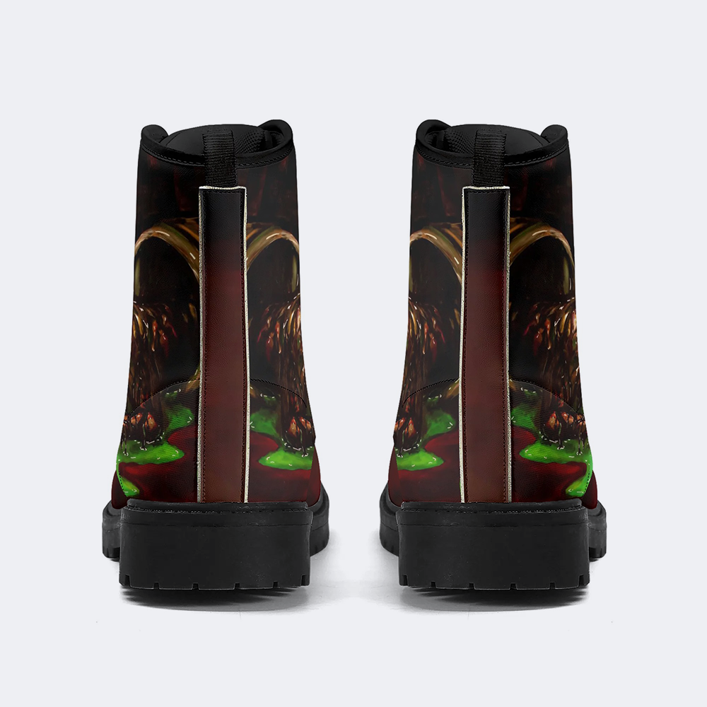 Unisex More Brains Print - Boots