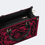 Red Eagle Totem - Leather Handbag