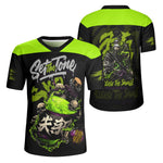 Green Potion Graffiti - Men's All Over Printing Rugby Jersey