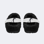 Gothic Ghost Moon - Fur Lined Slippers/Sandals