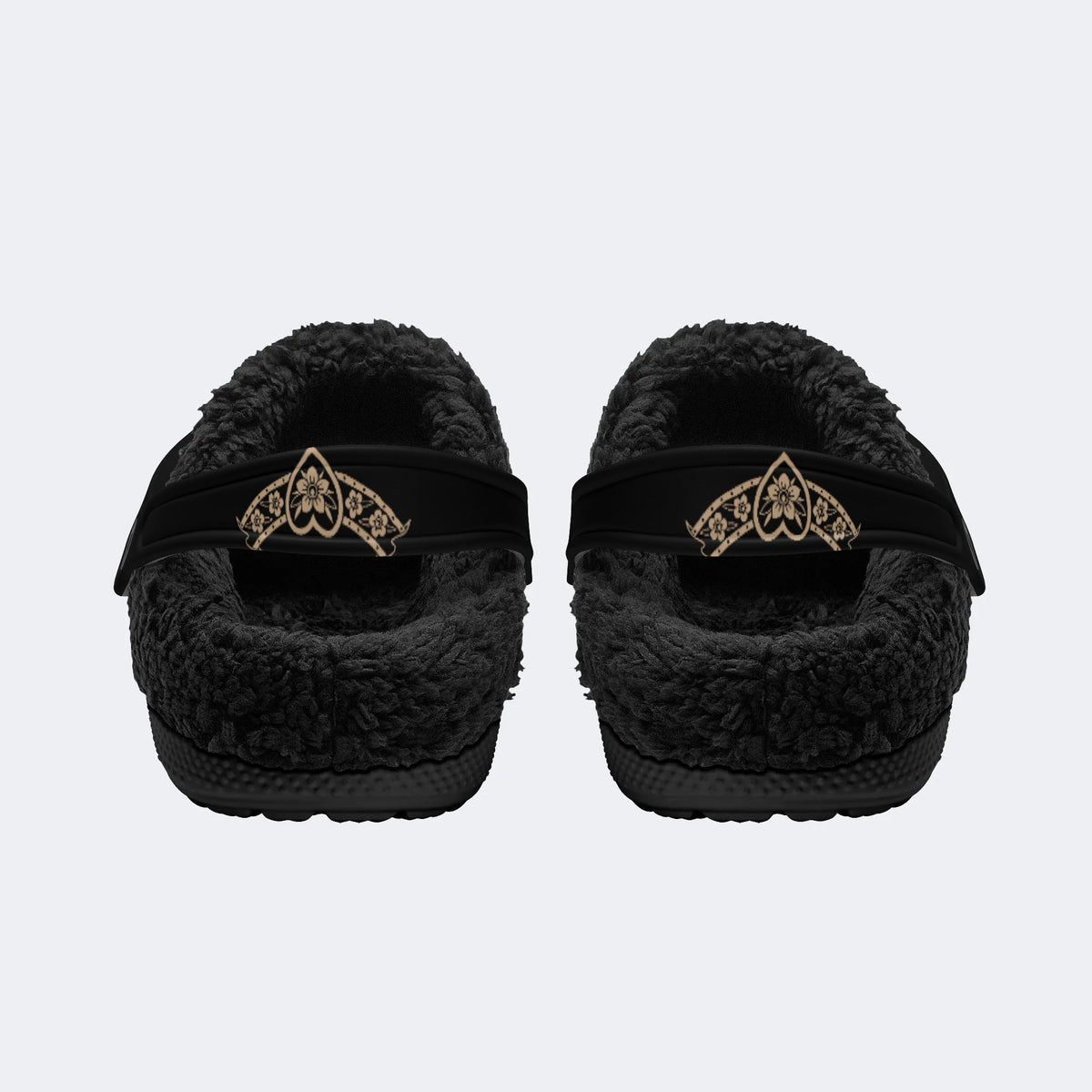 Golden Eagle Print - Fur Lined Slippers