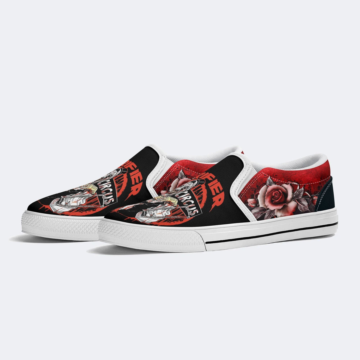 Unisex Horror Print - Slip On Shoes