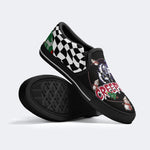 Horror Movie Vintage Graphic Print - Slip On Shoes